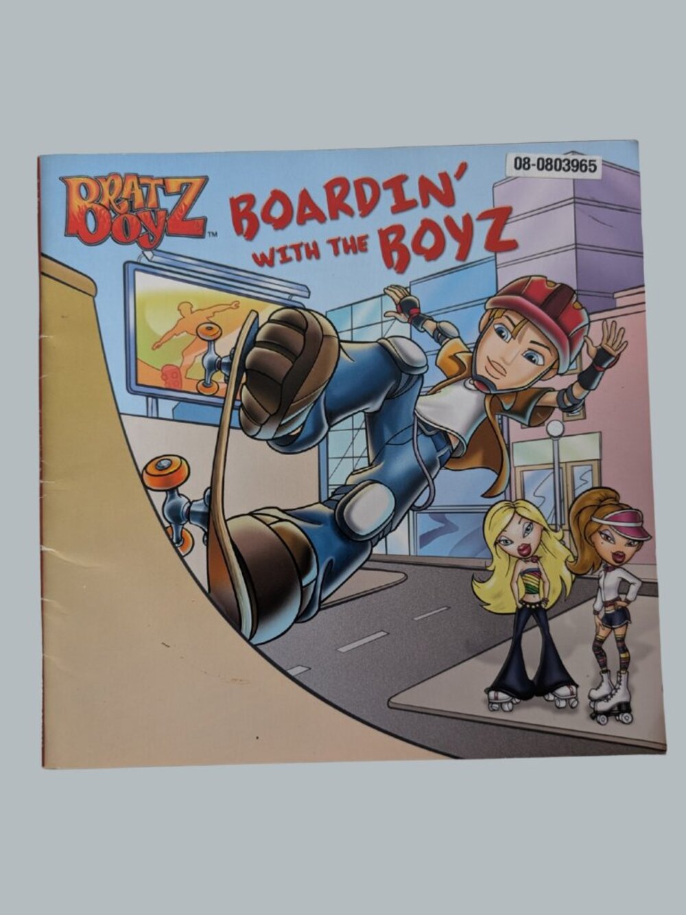 10/$25 Vintage Y2K Bratz Boyz Boardin' with the Boyz Softcover Storybook